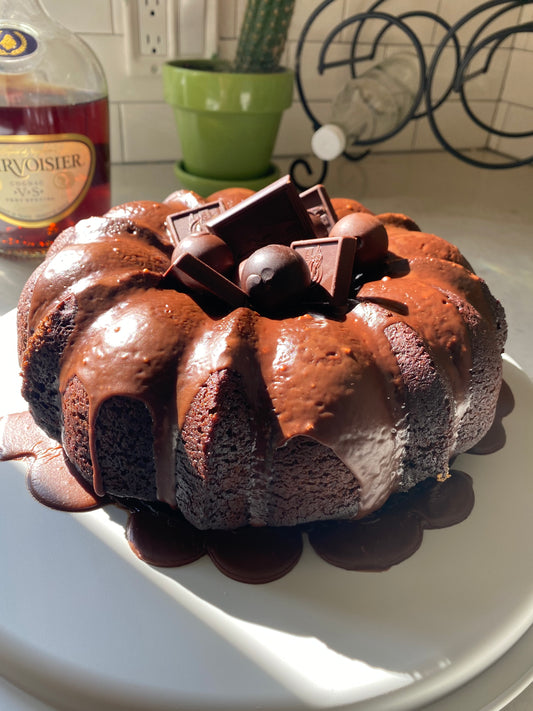 Chocolate Cognac Cake